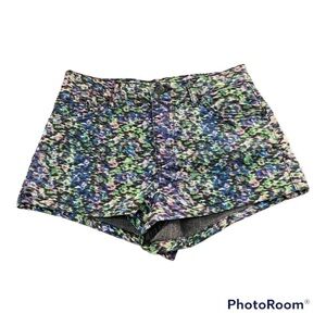 TopShop Moto colorful Shorts | W26 size 4